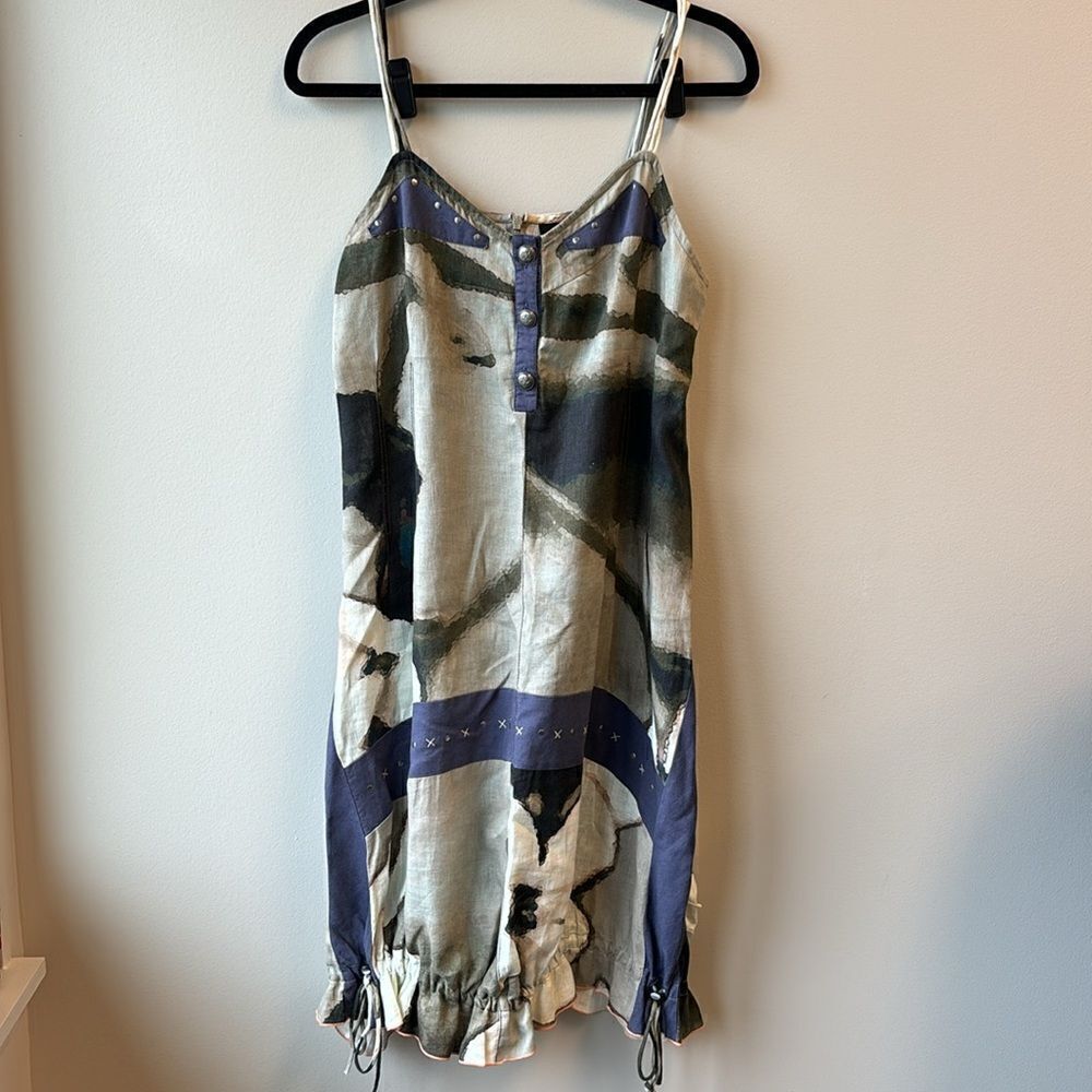 Animale dress midi sleeveless geometric pattern - Picture 2 of 9